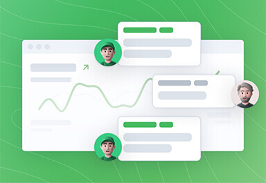 Reporting feature screenshot